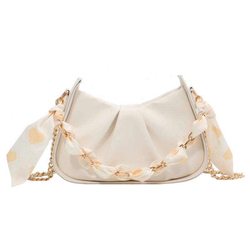 Túi Đeo Chéo Một Bên Vai Mùa Hè Kiểu Mới Năm 2021 Có Dây Xích Cao Cấp Dễ Phối Đồ Cho Nữ