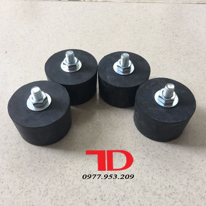 Combo 4 Cao su chống rung cục nóng điều hòa, đế cao su giảm chấn chống rung