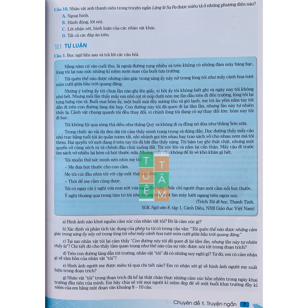 Sách - Phát triển năng lực Ngữ Văn 8