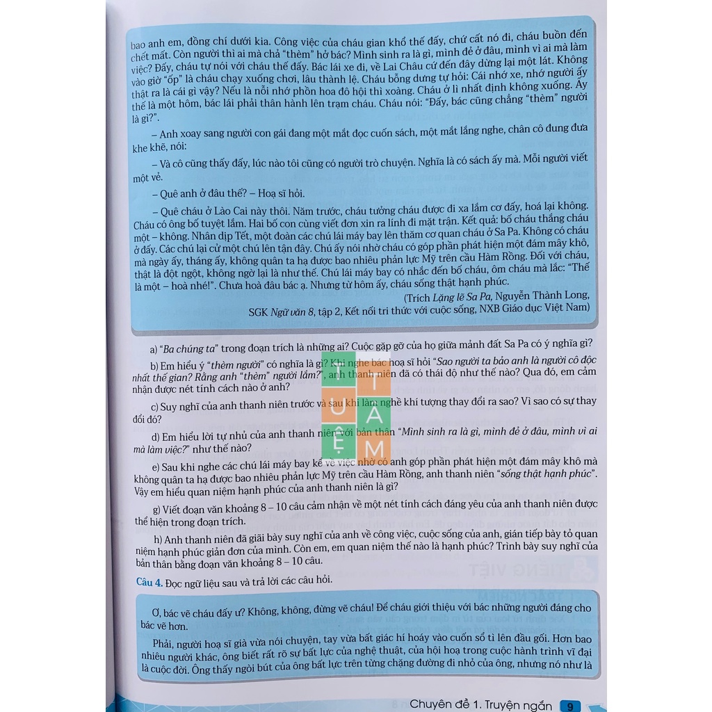 Sách - Phát triển năng lực Ngữ Văn 8