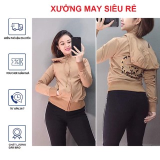 [S01] Áo khoác nữ da cá Gucc thêu - M284