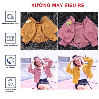 [S01] Áo khoác nữ kaki cao cấp - A433