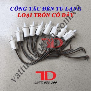 Combo 10 công tắc đèn tủ lạnh loại tròn có dây