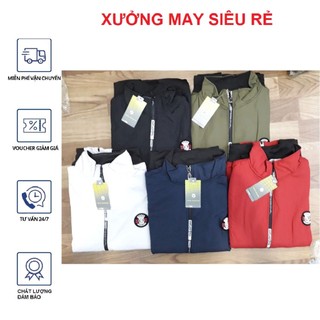 [S01] Áo khoác nam áo khoát nam gió dù 2 lớp chống nắng dây kéo họa tiết cá tính cực chuẩn - M106