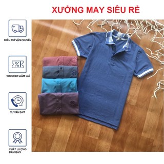 [S01] Áo thun nam Áo phông nam có cổ trụ cổ bẻ Men logo hàng đẹp hàng đẹp - M154