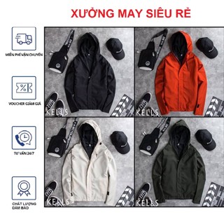 [S01] [XL] Áo khoác nam Áo khoát nam gió dù 2 lớp chống nắng Sup phối nửa siêu chất cực chất cực hót-B007