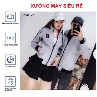 [PT] Áo khoát cặp loại dù 2 màu trên dưới hàng bao chất-M096