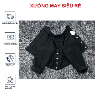 [S01] Áo khoác nữ Áo khoát nữ kaki 1 lớp form lửng nút sau xinh xinh bao đẹp - A433