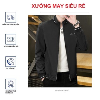[S01][HÌNH THẬT] Áo khoác nam nữ unisex Áo khoát gió dù 2 lớp chống nắng chống nước Bomber rồng thêu siêu chất- A1004