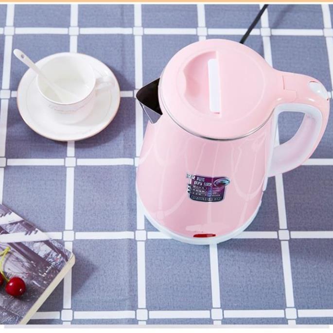 Ấm Siêu Tốc THÁI LAN Cao Cấp 2.5L, Ấm Đun nước 2 Lớp Loại Lớn, Nồi Đun Nươc Tiện Lợi