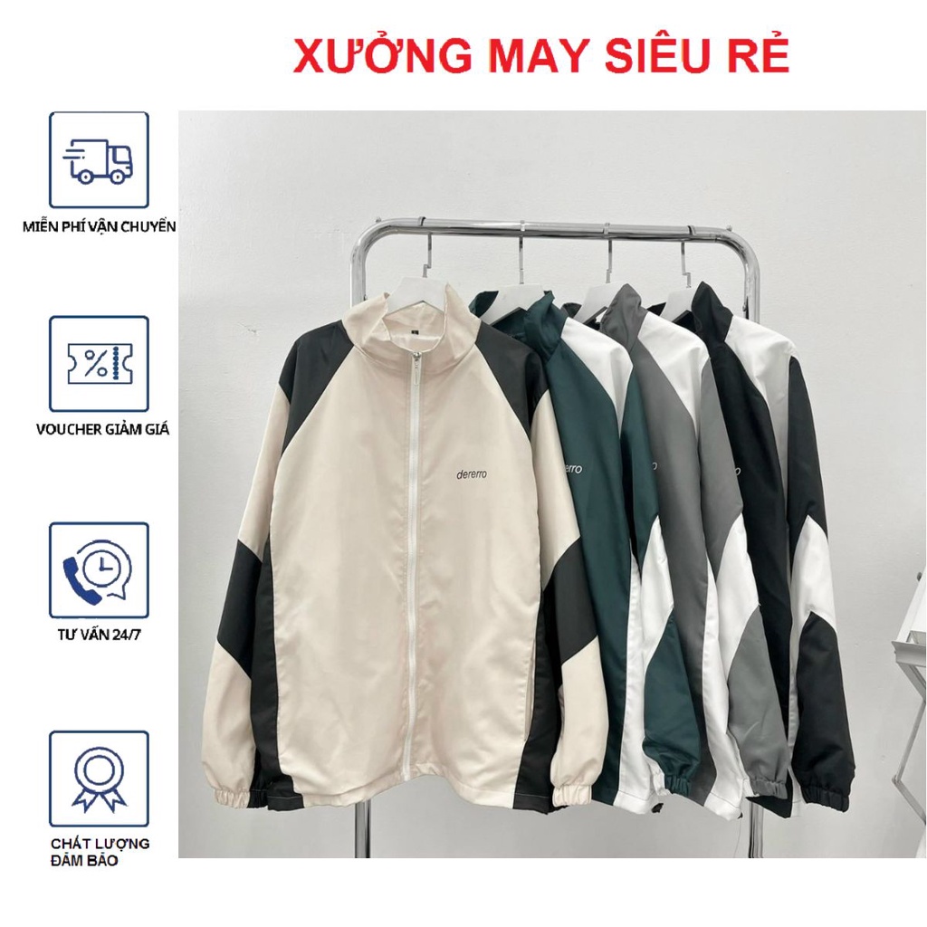 Áo khoát nam dù dererro bao đẹp cá tính-A955
