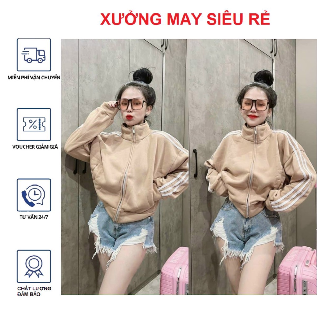 Áo khoát nữ chống nắng lửng viền vai hàng đẹp đẹp cá tính-A887