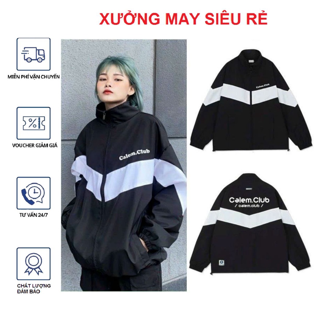 Áo khoát nữ dù Calem club ngộ nghĩnh xinh xinh-A992