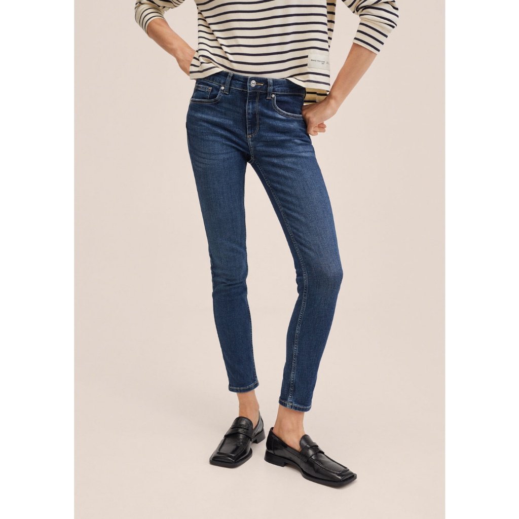 MANGO - Quần Jeans Pushup