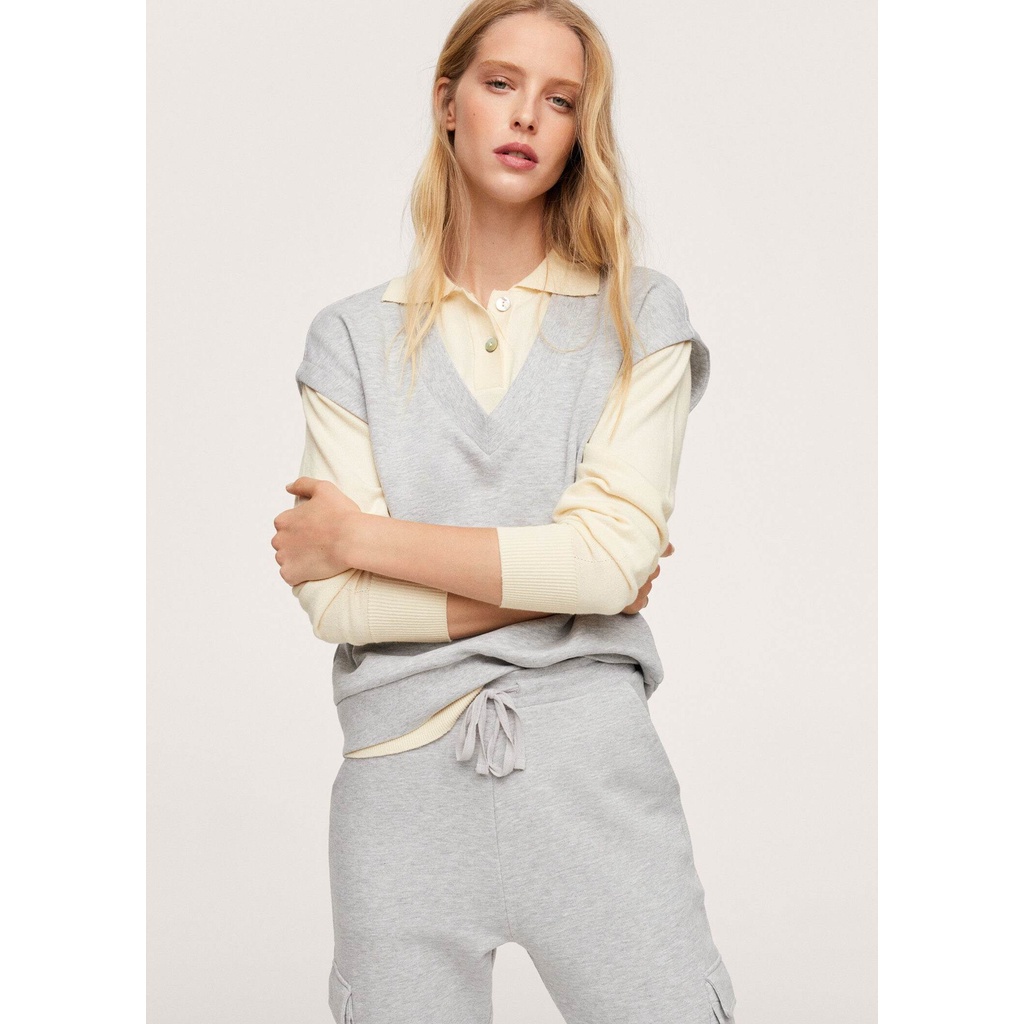 Mango - Áo Nỉ Nữ Spvalen