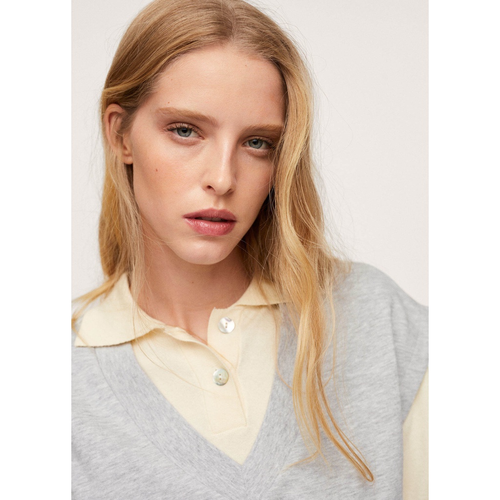 Mango - Áo Nỉ Nữ Spvalen