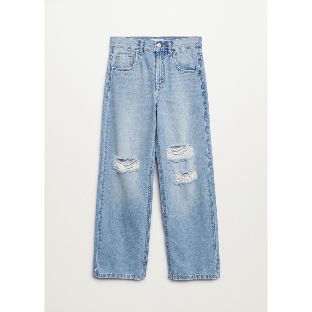 MANGO - Quần Jeans Teen Girls Straight