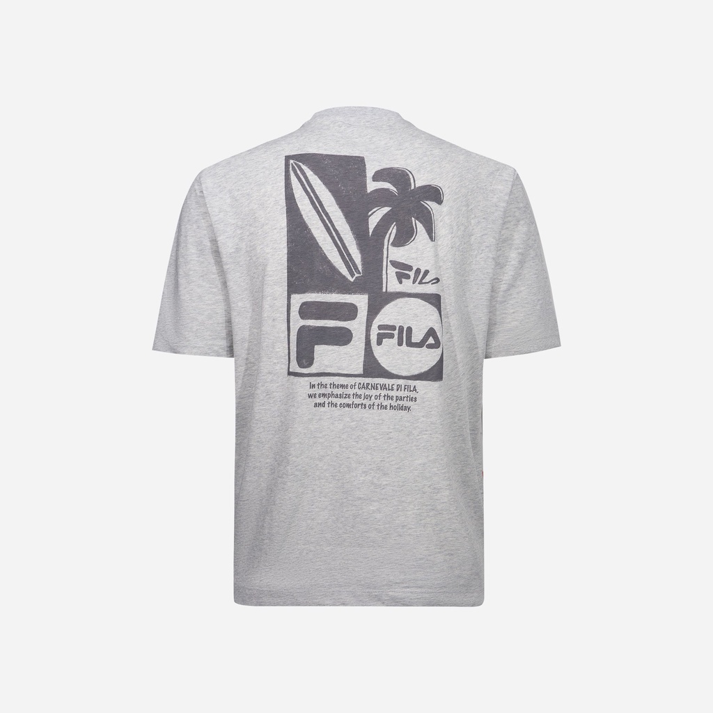 Áo thun tay ngắn thể thao unisex Fila Fila - FW2RSF1018X-DML