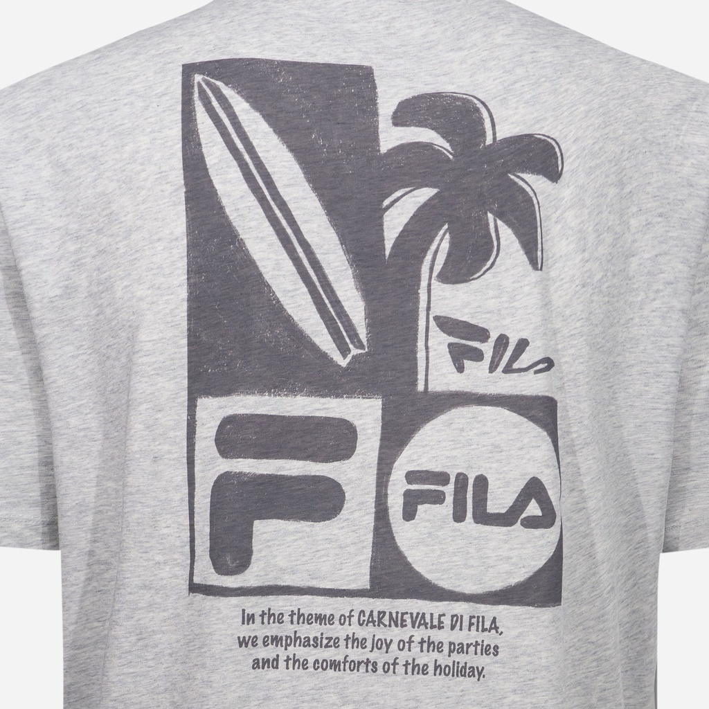 Áo thun tay ngắn thể thao unisex Fila Fila - FW2RSF1018X-DML