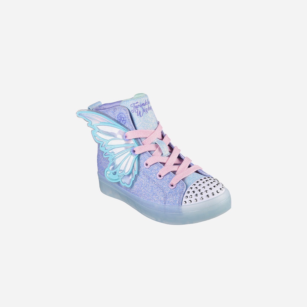 Giày sneaker bé gái Skechers Twi-Lites 2.0 - 314350L-LBMT