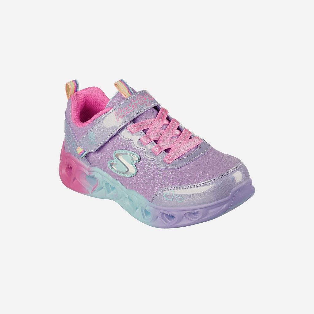 Giày thể thao bé gái Skechers Heart Lights - 302684L-LVMT