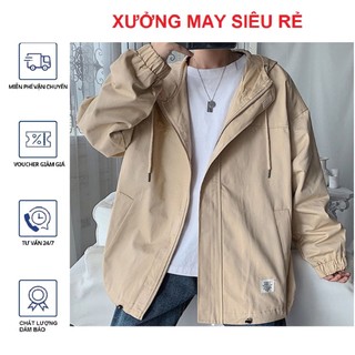 [S03] Áo khoác nam kaki thêu logo máy bay cực ngầu - A457