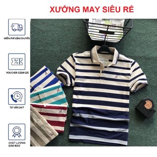 [S02] Áo thun nam cổ trụ chữ A phong cách cá tính - ÁO THUN NAM CÓ CỔ (CỔ BẺ) ĐẸP TEEN VNXK-M152