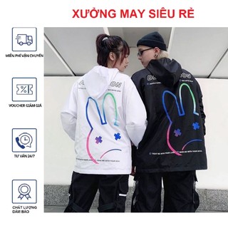 [S02] Áo khoác cặp Áo khoát đôi nam nữ gió dù 2 lớp chống nắng cao cấp tai thỏ hàng bao chất hàng rất đẹp-A261
