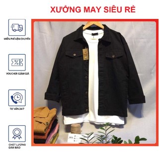 [S02] [HOT TREND] ÁO KHOÁC KAKI JEAN NAM ĐẸP THỜI TRANG MỚI NHẤT