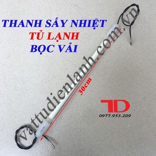 Thanh sấy nhiệt Tủ Lạnh bọc vải 12 inch 30cm, Điện trở phá băng Tủ Lạnh
