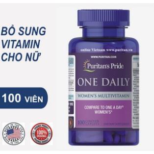 Vitamin Tổng Hợp Cho Phụ Nữ Women One Daily Vitamin 100 viên của Puritan's Pride