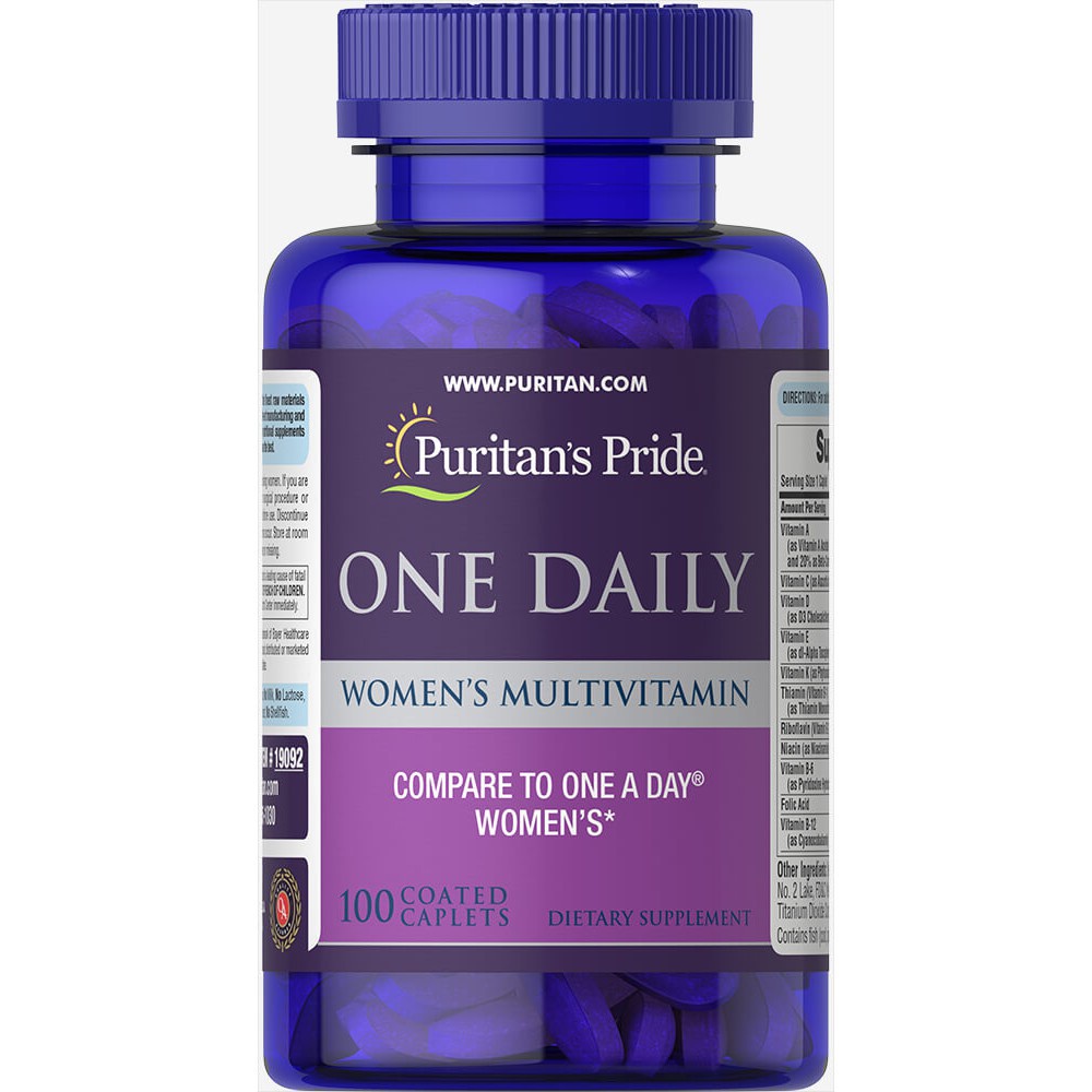 Vitamin Tổng Hợp Cho Phụ Nữ Women One Daily Vitamin 100 viên của Puritan's Pride