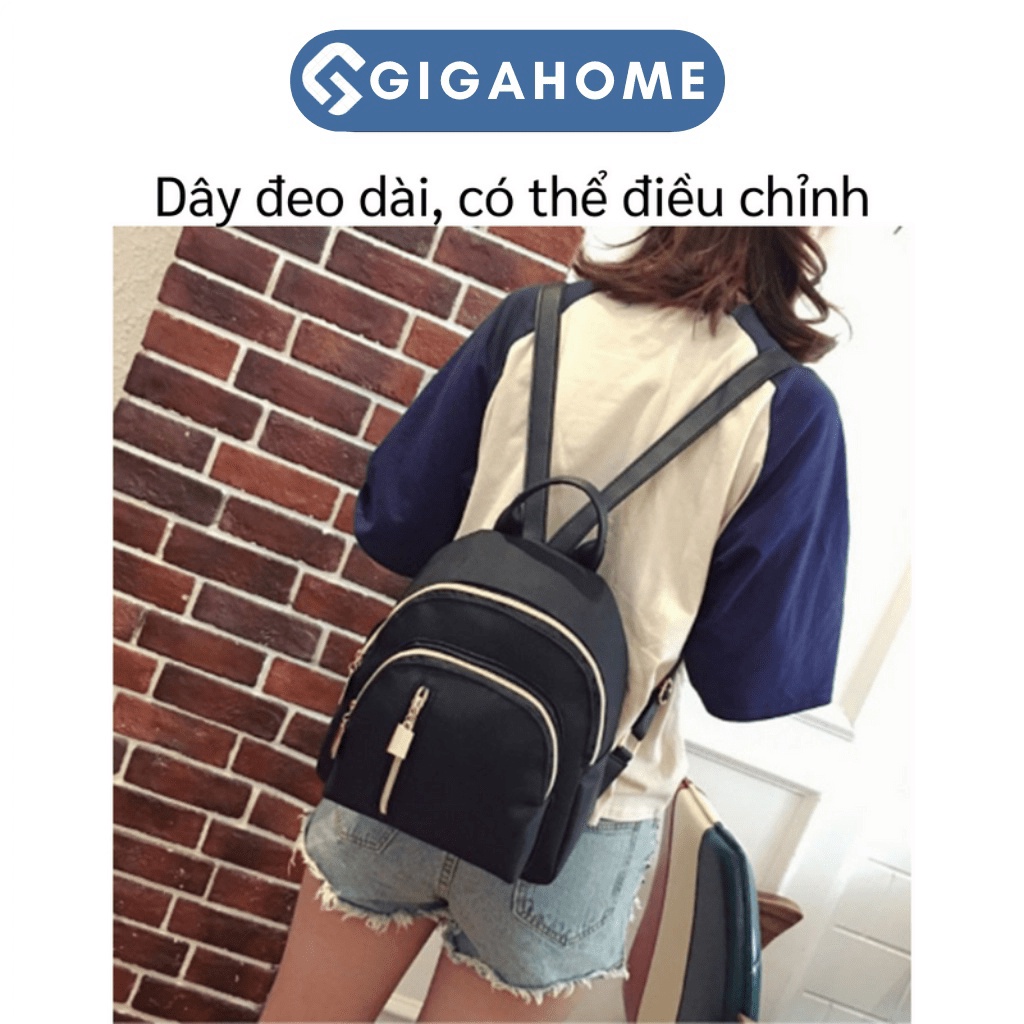 Balo Nữ Thời Trang Phong Cách Dễ Thương GIGAHOME Nhiều Ngăn Tiện Dụng 8294