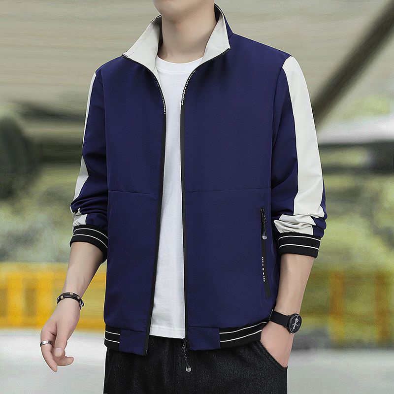 Áo Khoác cartelo Dáng Rộng Cổ Đứng Đa Năng Chất Lượng Cao Màu Xanh Lá Cây Phong Cách Thể Thao Cho Nam