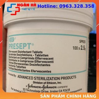 Viên sát khuẩn presept , Viên khử trùng, tẩy uế hàng chính hãng