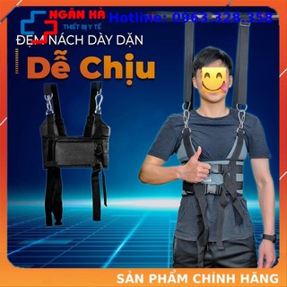 Đai kéo giãn cột sống lưng - đai treo xà đơn giảm đau lưng, có đệm nách