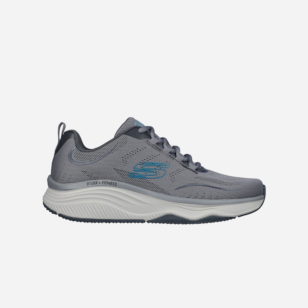 Giày sneakers nam Skechers D'Lux Fitness - 232615-GYBL