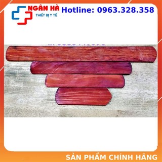 Bộ nẹp gỗ chân tay gãy xương y tế bộ 4 cái