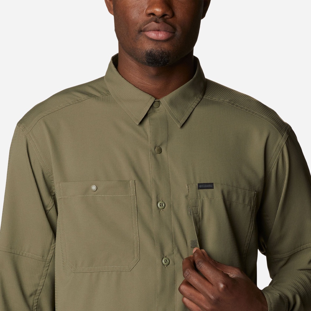 Áo sơ mi dài tay chống nắng nam Columbia Silver Ridge™ Utility Lite - 2012931397