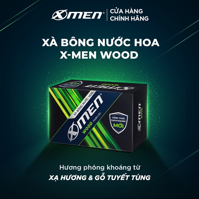Xà bông cục X-Men Wood 90g