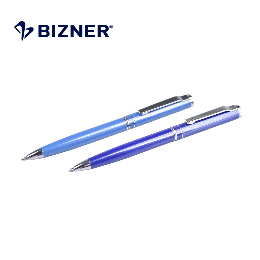 Bút bi cao cấp Thiên Long thân kim loại, thiết kế hiện đại, thích hợp ký và ghi chép hàng ngày Biz-12