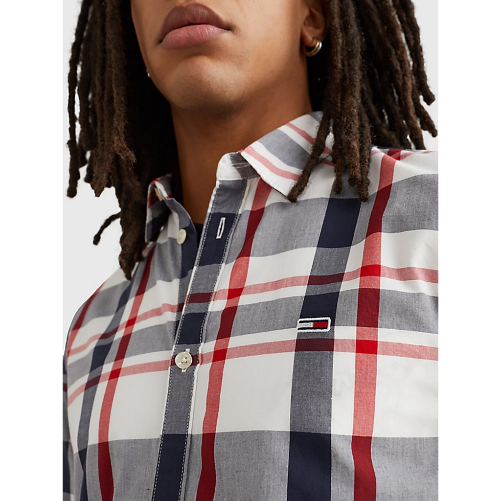 TOMMY HILFIGER - Áo Sơ Mi Nam Tay Dài Tjm Clsc Essential Check Shirt DM0DM15934C87