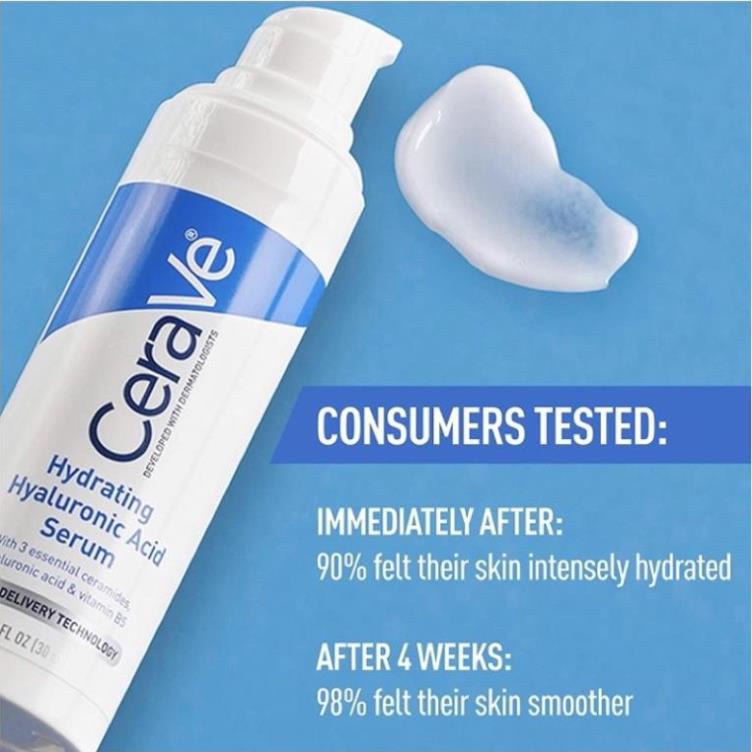Dưỡng ẩm CeraVe Hydrating Hyaluronic Acid Serum 30ml