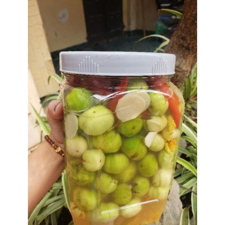 Cà Pháo Muối truyền thống vị Bắc Chua Cay ngọt - túi 100g - giao Hoả Tốc