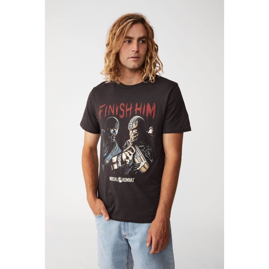 COTTON ON - Áo Thun Có Hoạ Tiết Nam - Tbar Collab Pop Culture T - Shirt 3610940-100