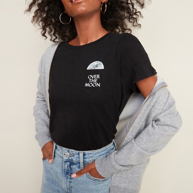 OLD NAVY - Áo Thun Nữ SS EW GPX FAL SLUB 611596-08