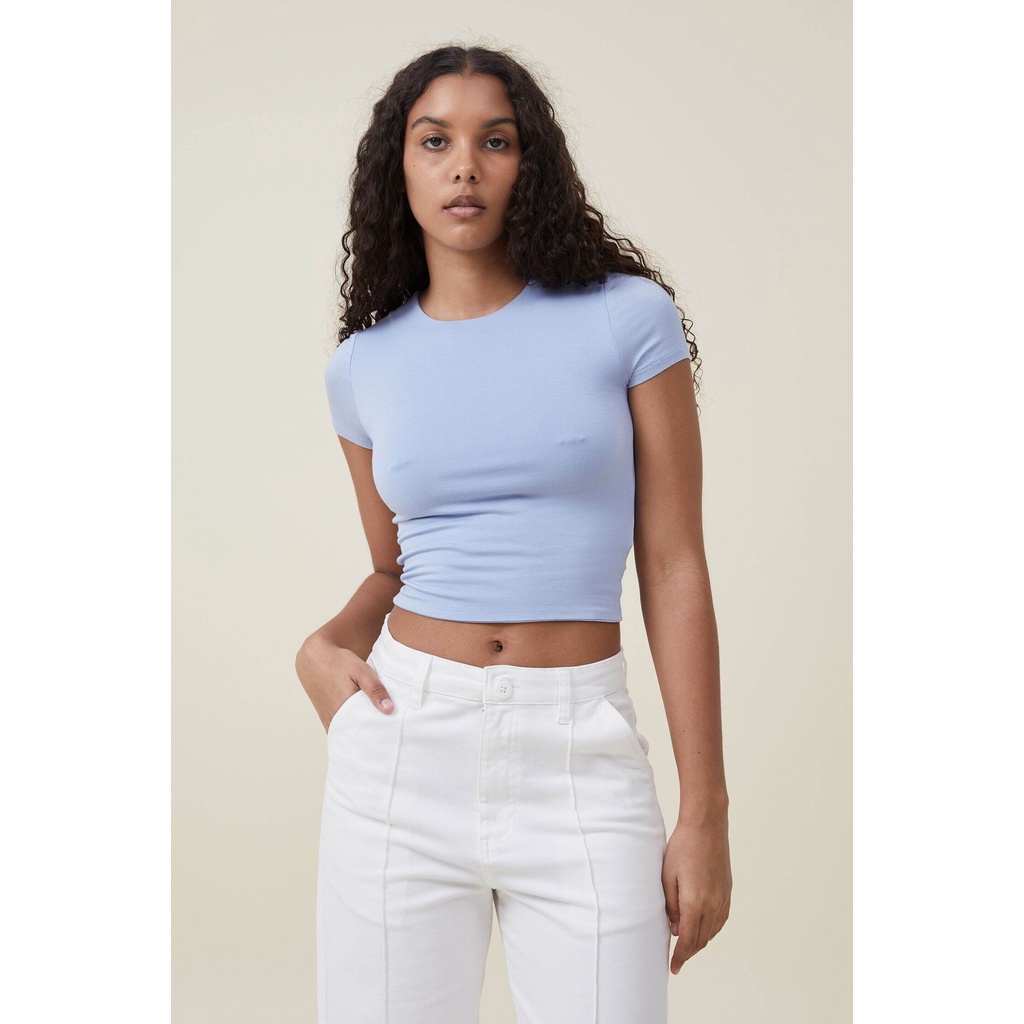 COTTON ON - Áo Thun Ngắn Tay Nữ - Holly Crew Neck Tee 2054113-03