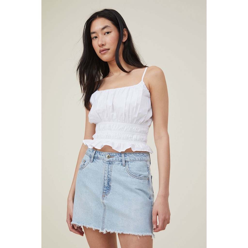 COTTON ON - Áo Hai Dây Nữ - Petite Izzy Strappy Cami 2054882-01
