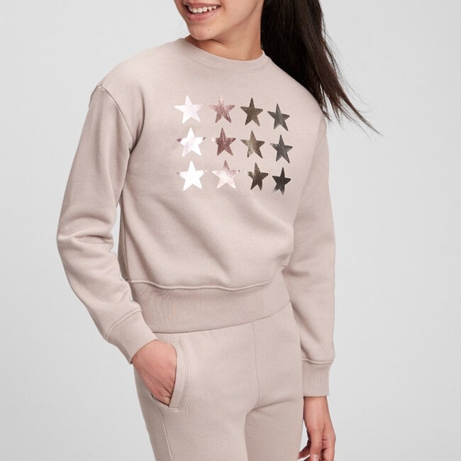 GAP - Áo Sweatshirt Bé Gái - GR DLMN CREW 720772-01