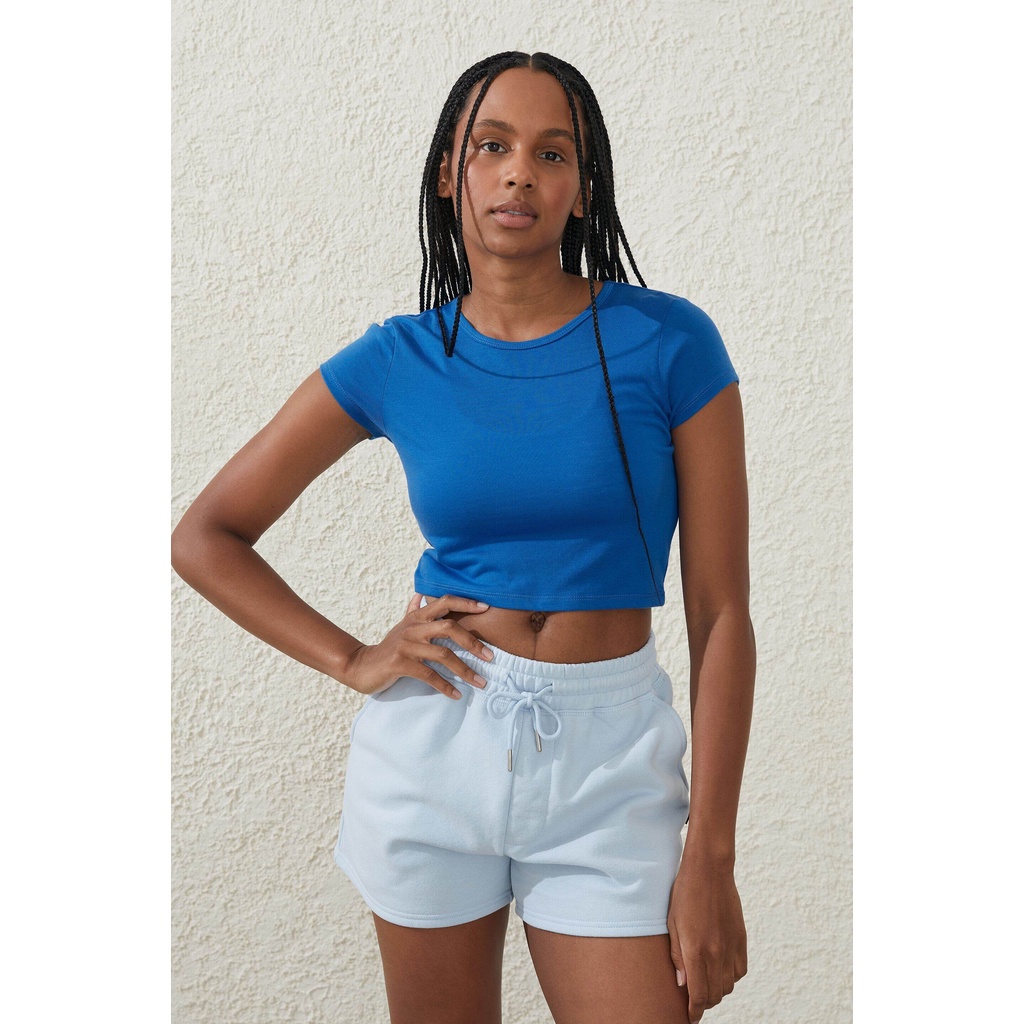 COTTON ON - Áo Thun Ngắn Tay Nữ - Active Fitted Cropped Tee 6335991-05